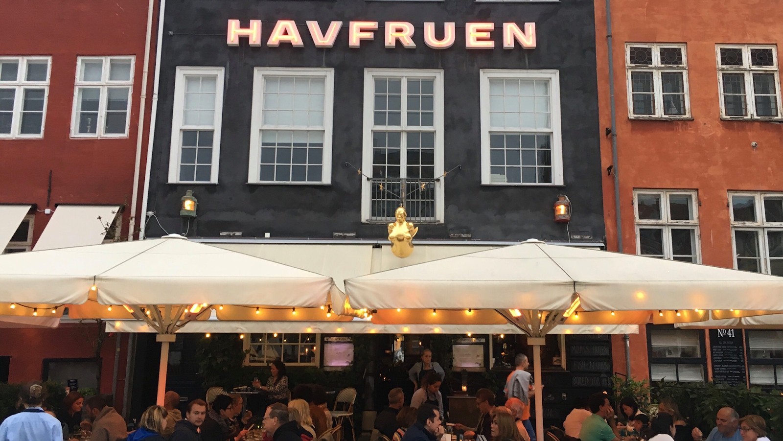 Restaurant Havfruen: the place