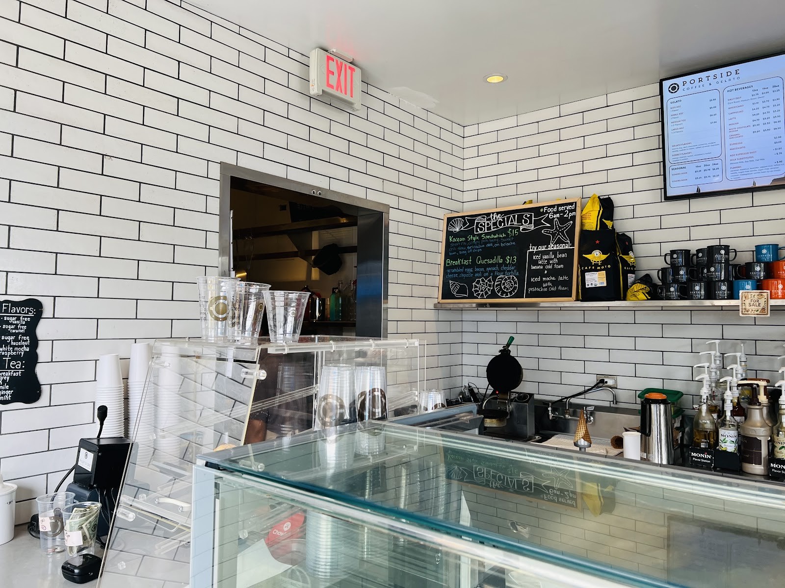 Portside Coffee and Gelato: the place