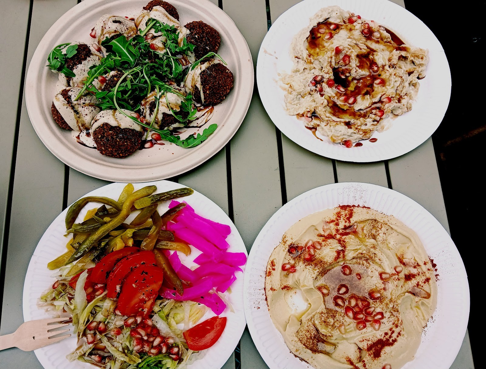 House Falafel Hummus: food & drinks