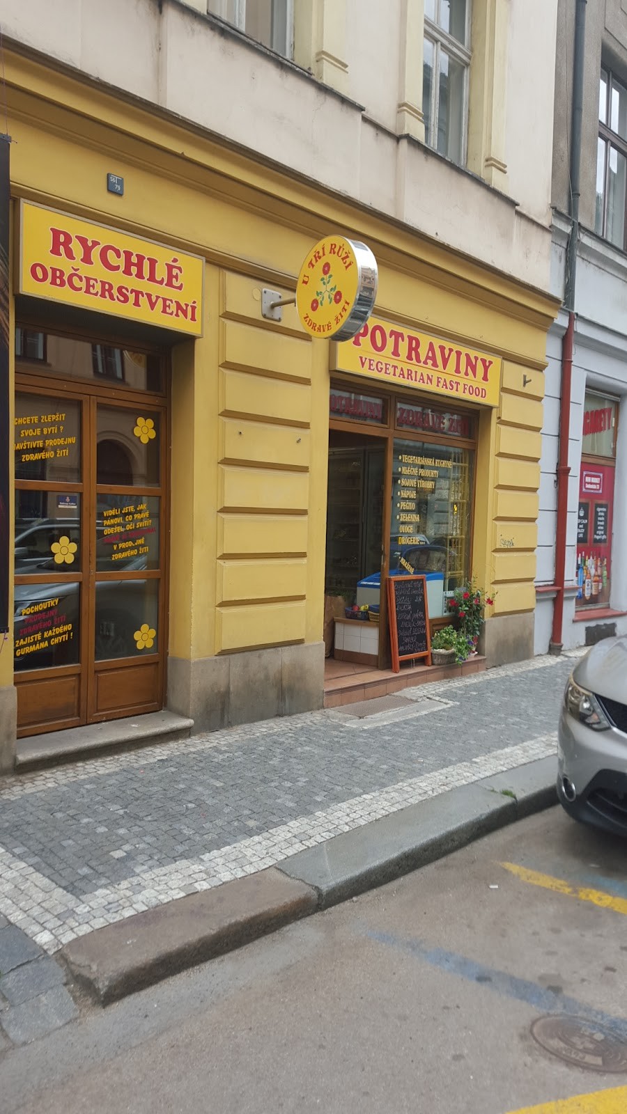 Zdravé žití U tří růží: the place
