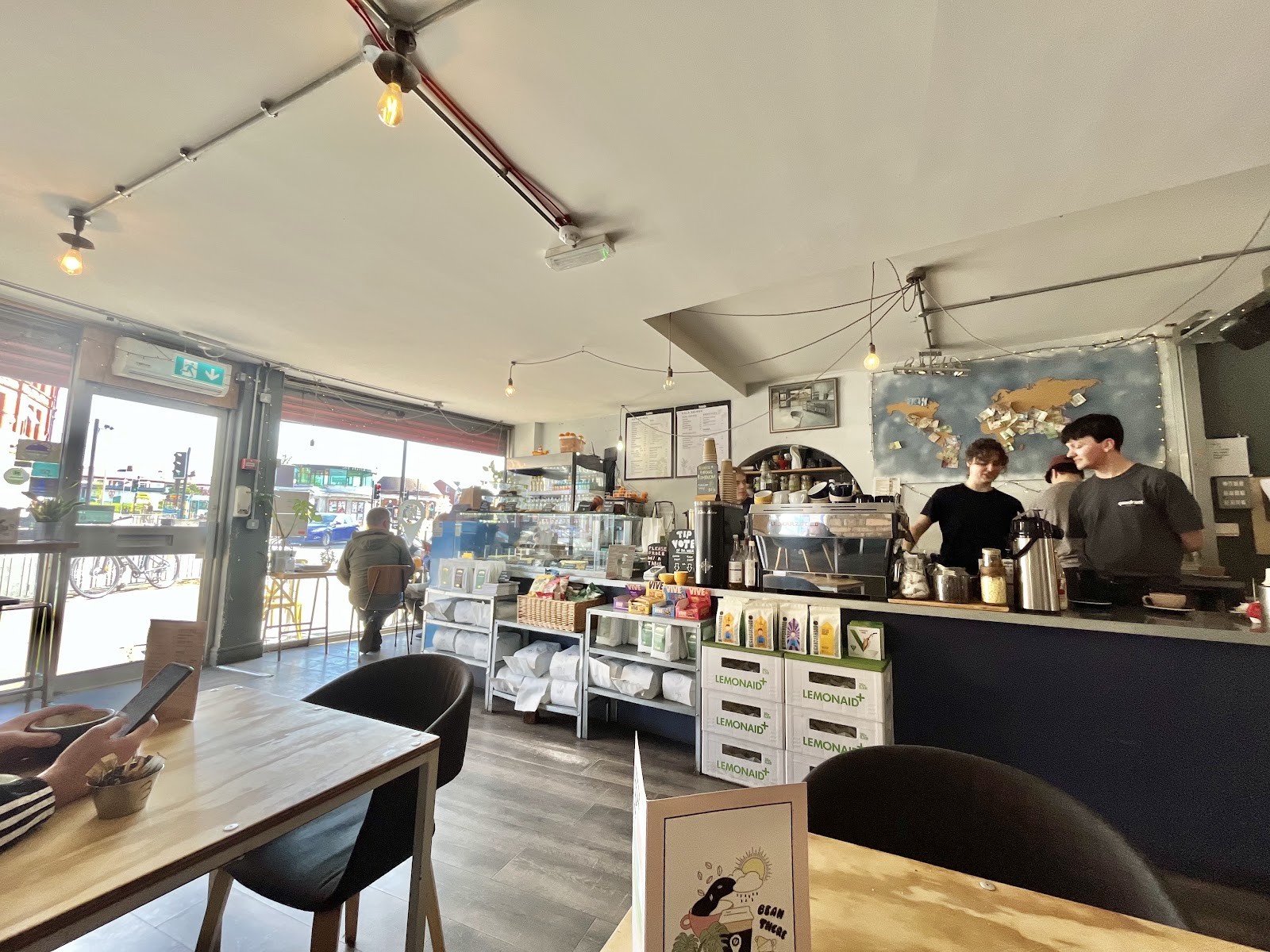 Bean There Coffee Shop: the place