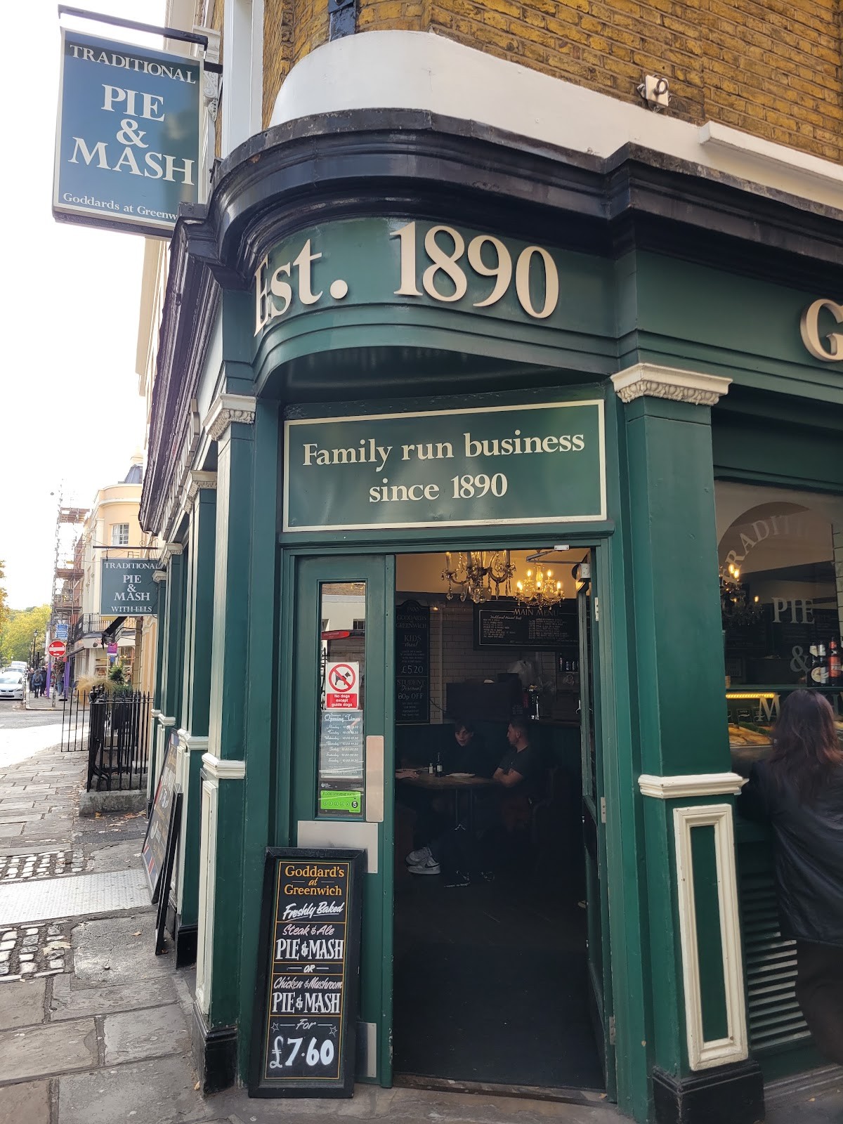 Goddards at Greenwich: the place