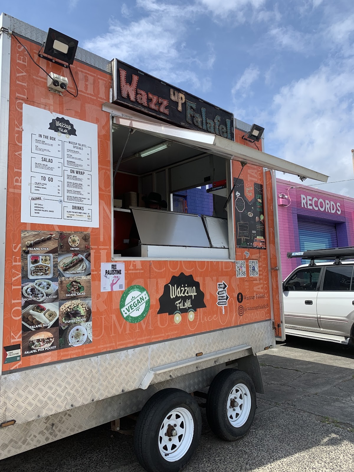Wazzup Falafel: the place