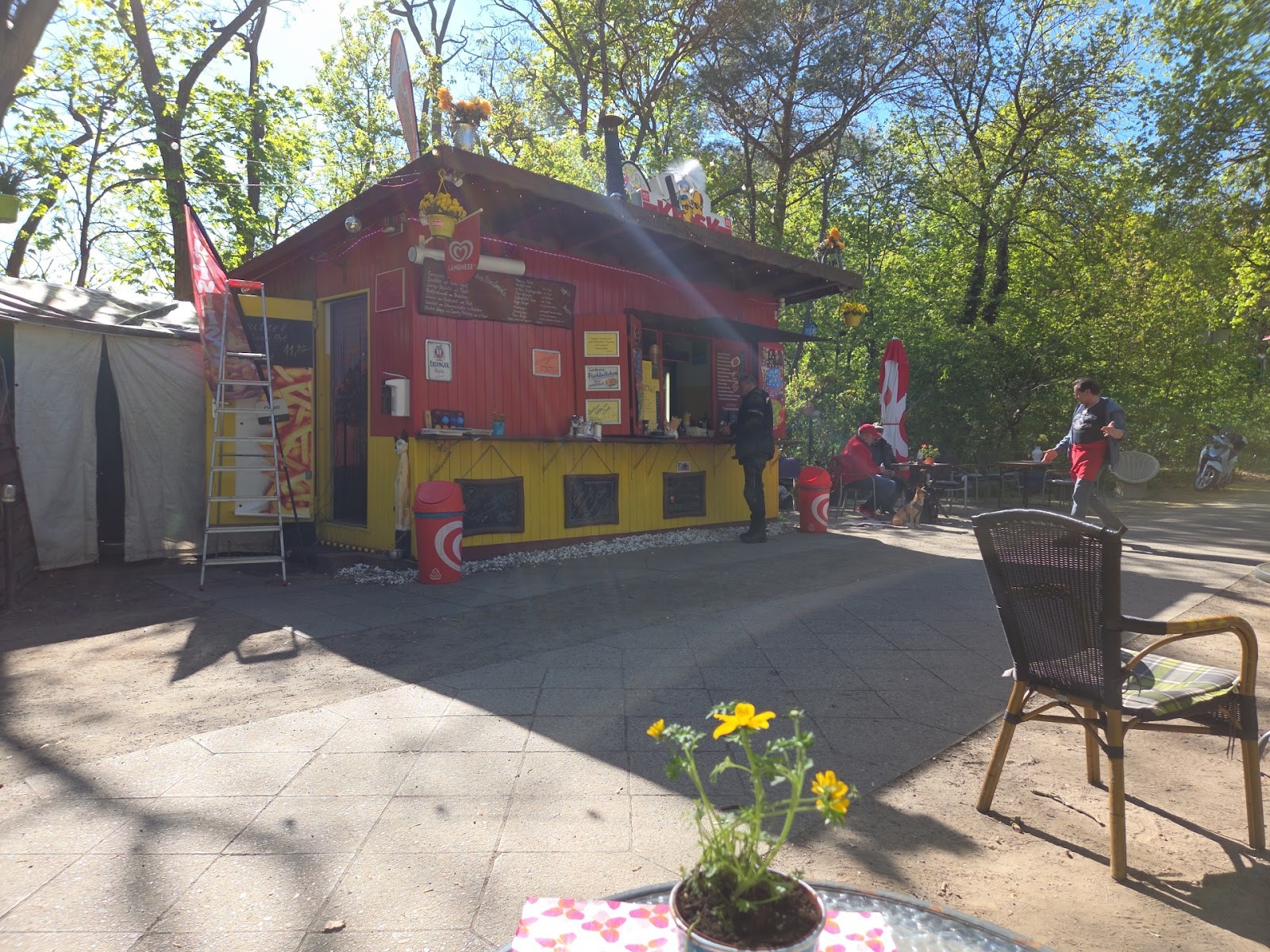 Andis Imbiss "easy rider": the place