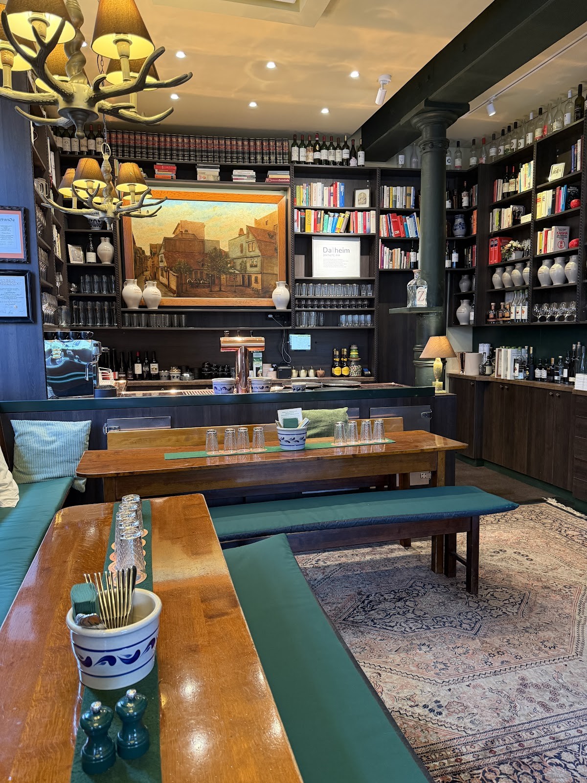 Daheim bei den drei Steubern: the place
