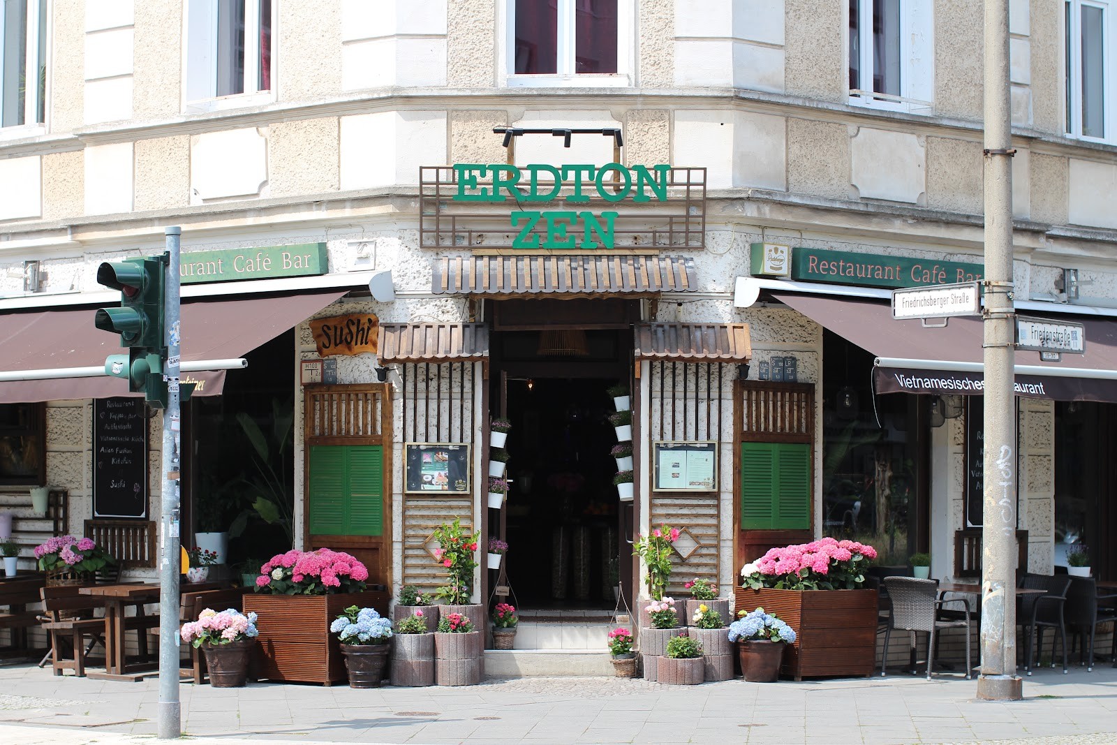 Restaurant Erdton Zen: the place
