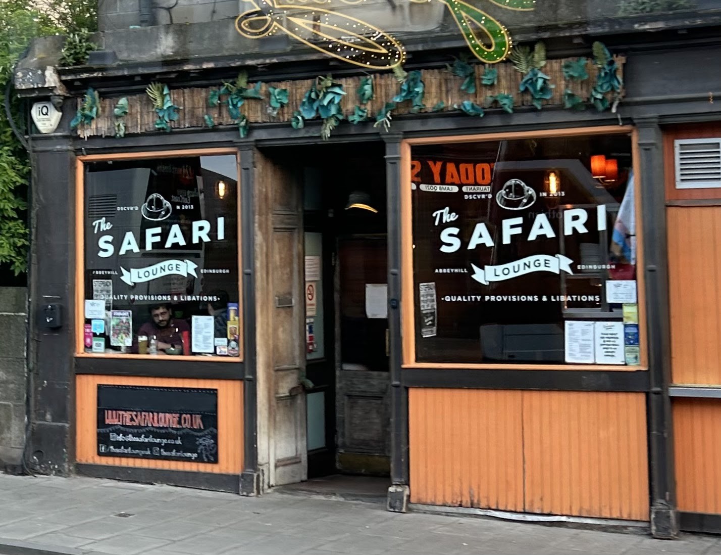 The Safari Lounge: the place