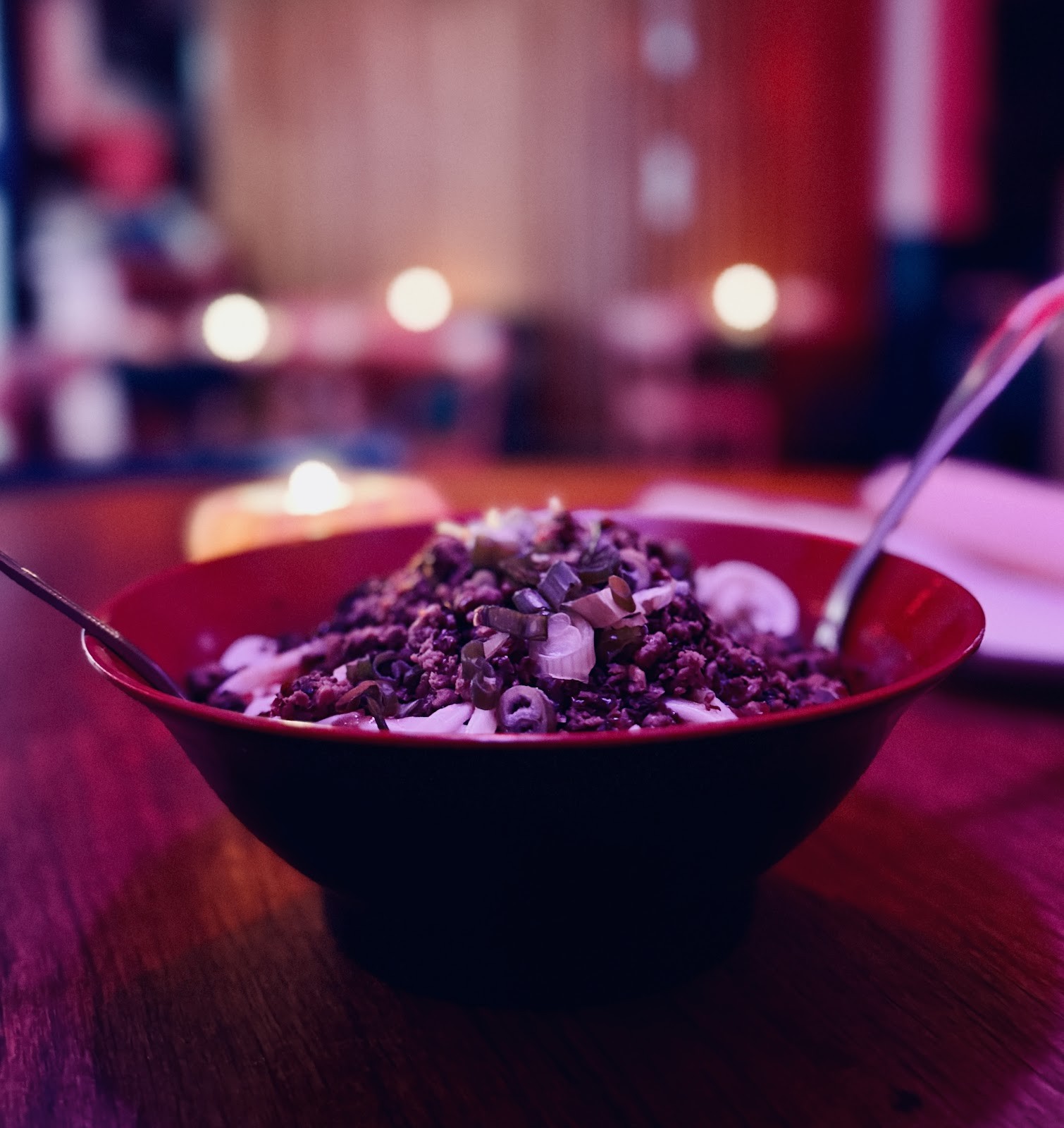Spicy Moon Bowery: food & drinks