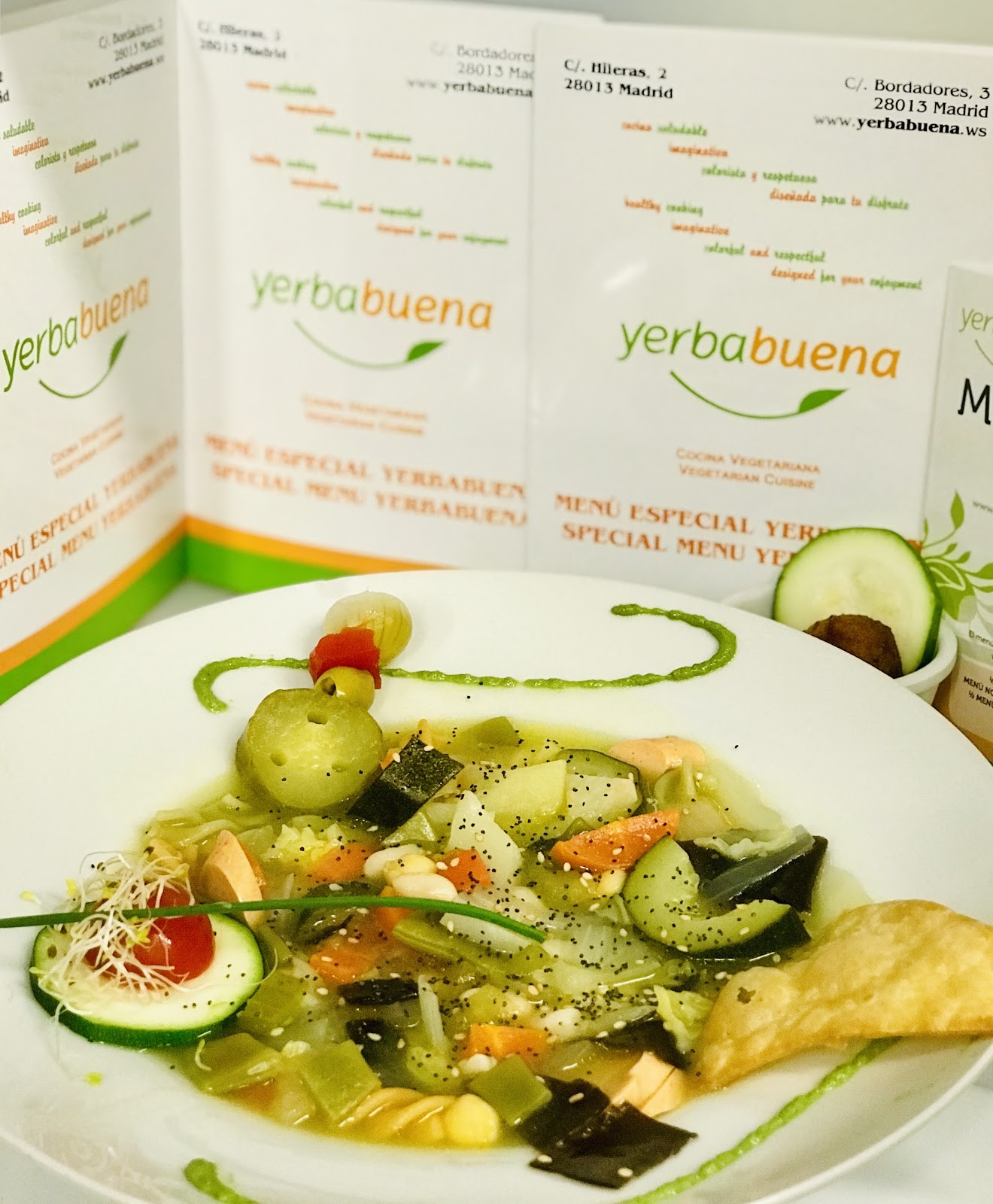 YERBABUENA: food & drinks