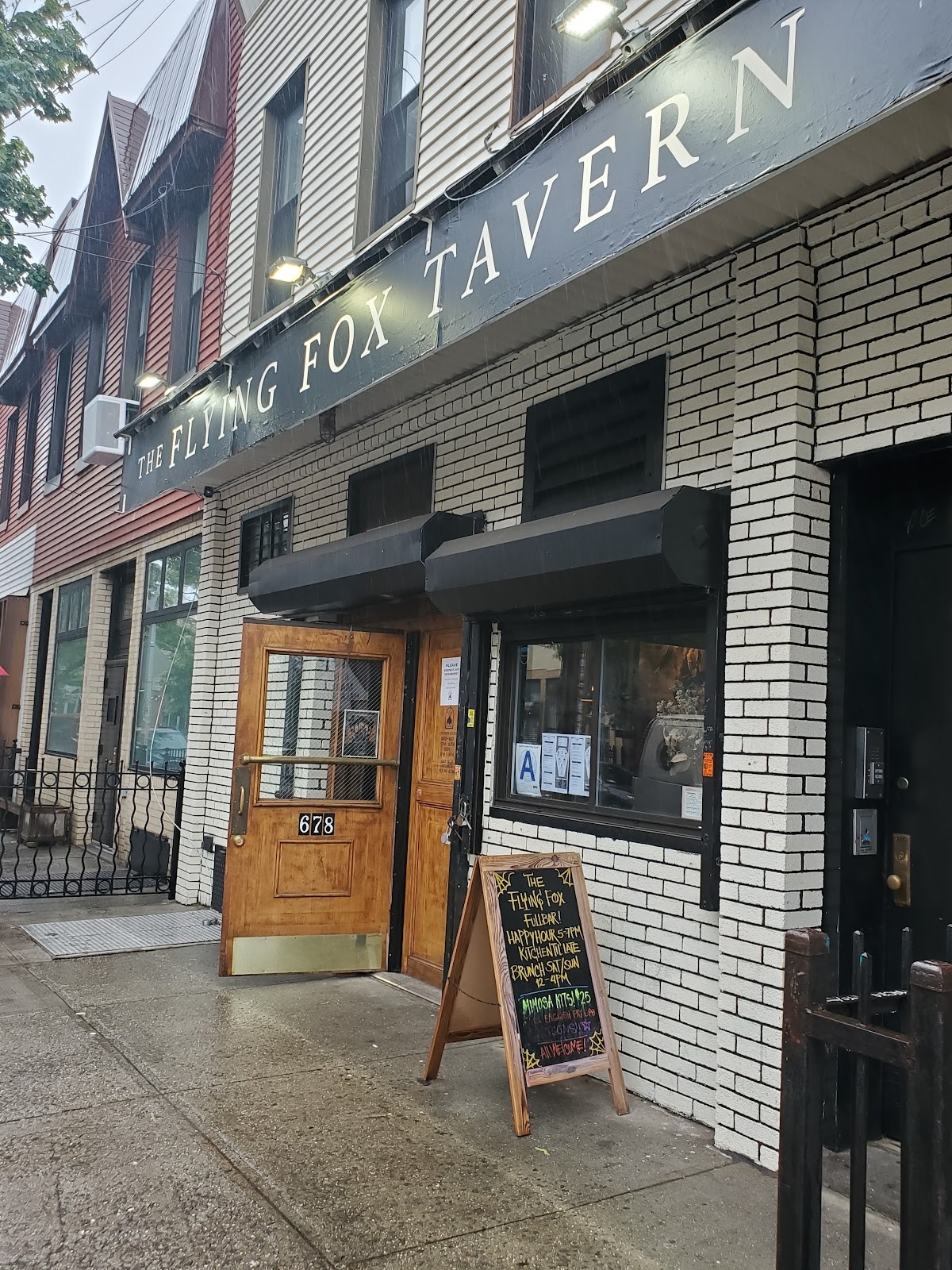 the Flying Fox Tavern: the place