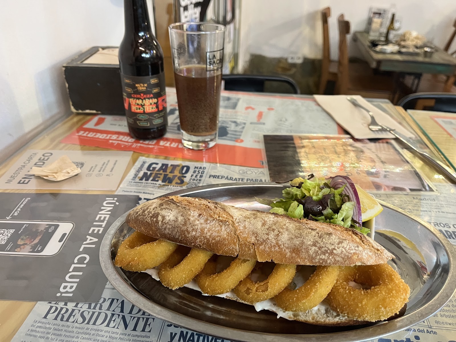 Santa y Pura Vegan Bar: food & drinks