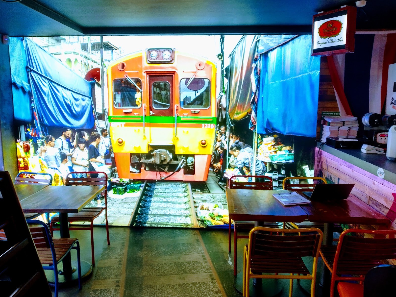Zaap Thai Street Food Sheffield: the place