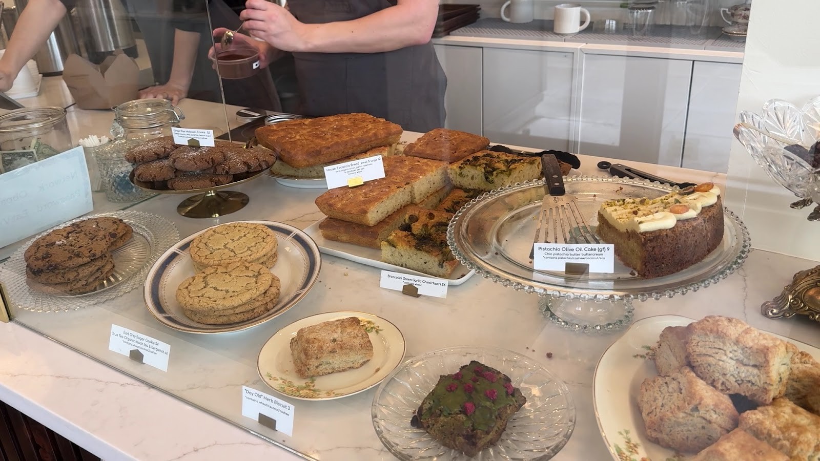 Orange & Blossom Patisserie: food & drinks