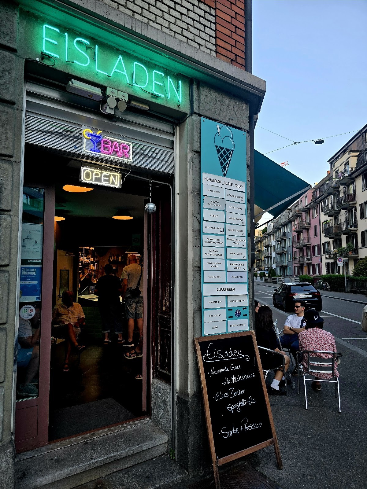 Eisladen: the place