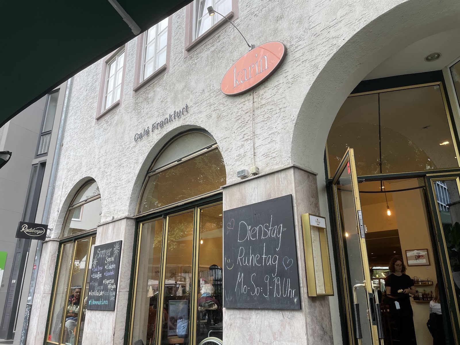 Cafe Karin: the place