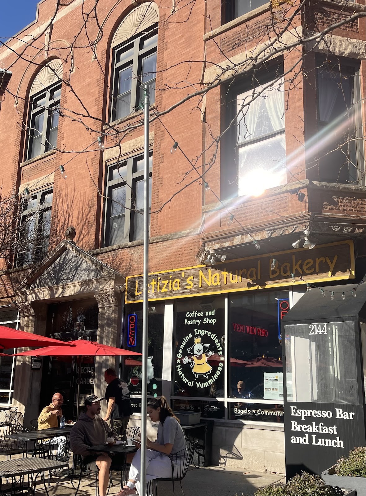 Letizia's Natural Bakery: the place