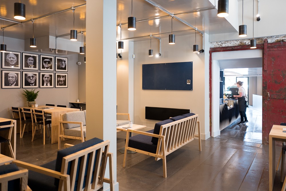 Society Café: the place