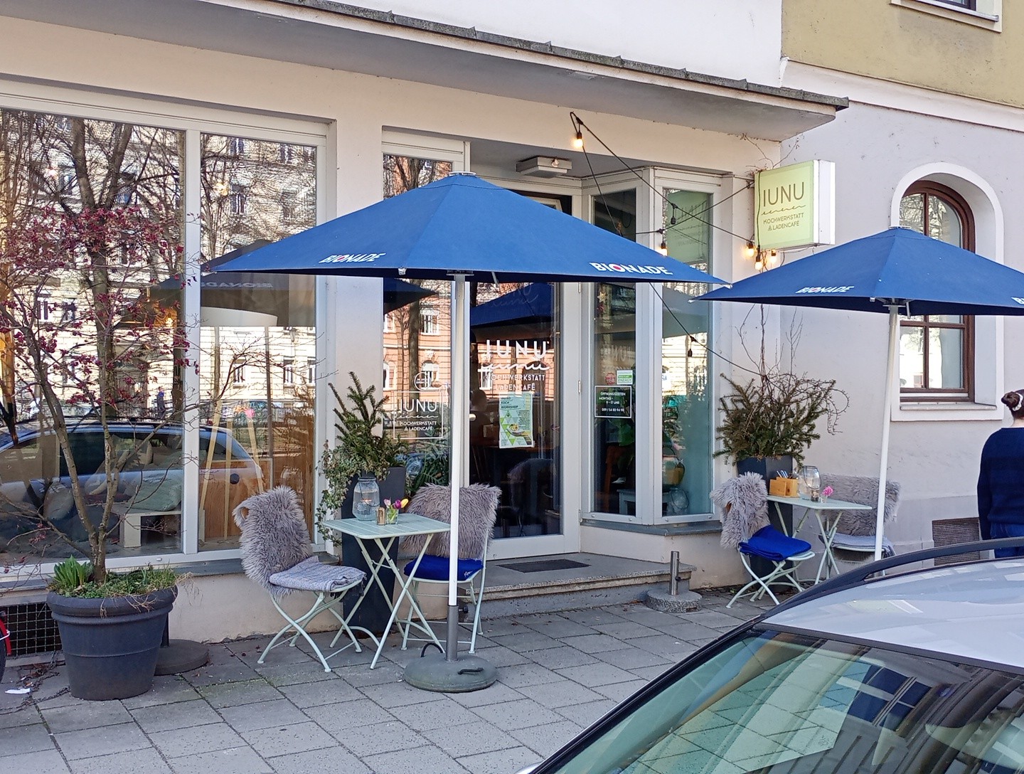 IUNU Kochwerkstatt und Ladencafé: the place