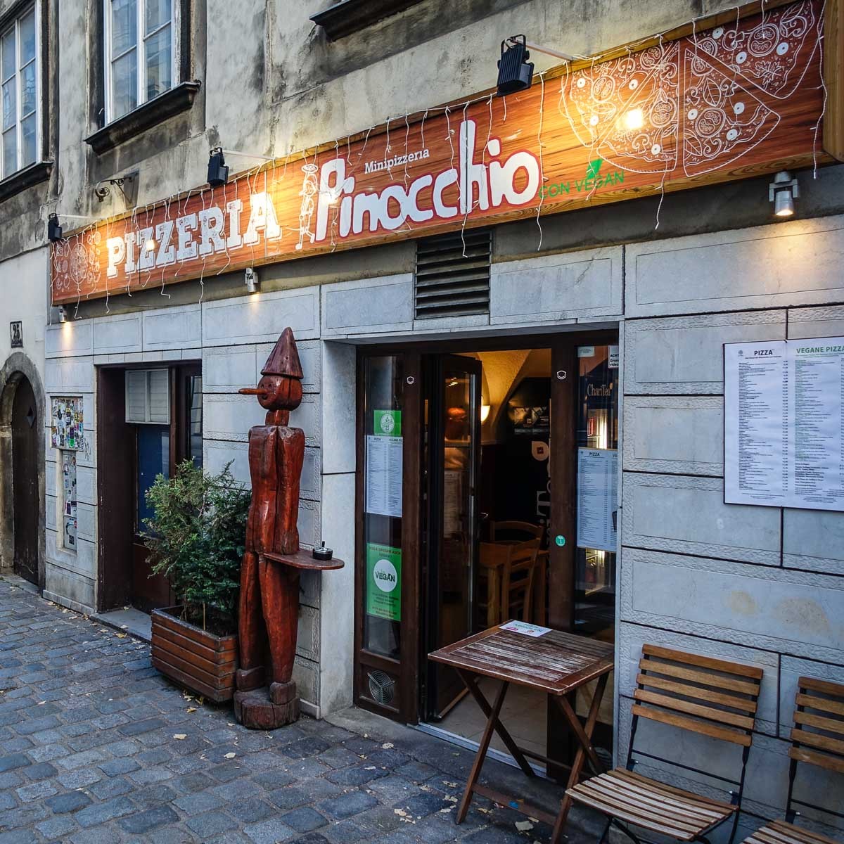MiniPizzeria Pinocchio: the place