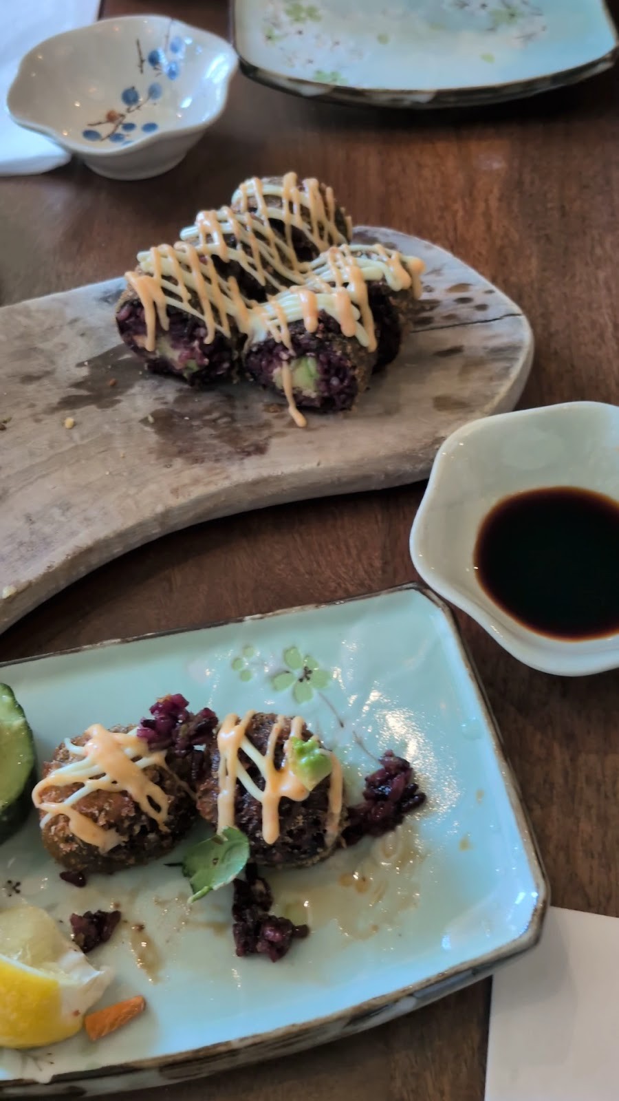 Vegan Sushi Bar: food & drinks