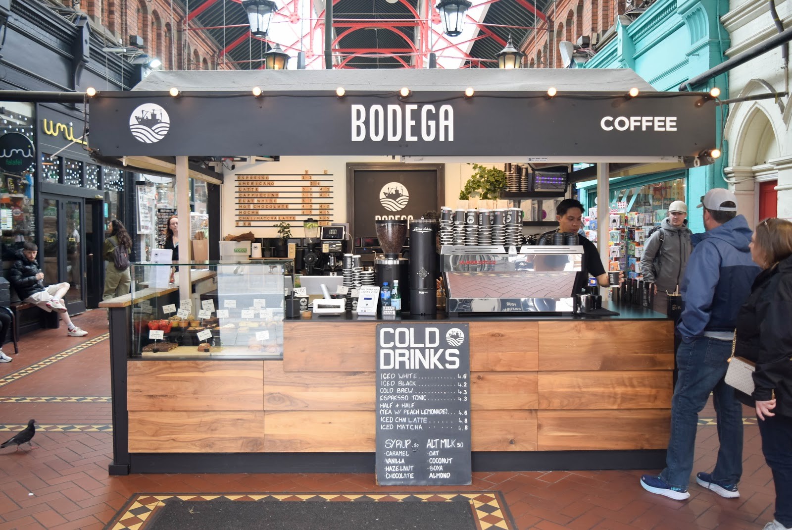 Bodega Coffee - George’s Arcade: the place