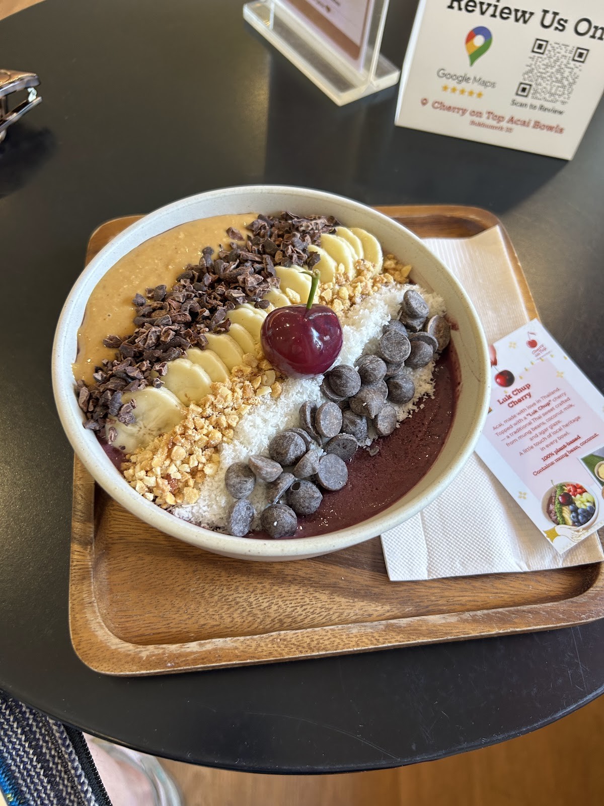 Cherry on Top Acai Bowls: food & drinks