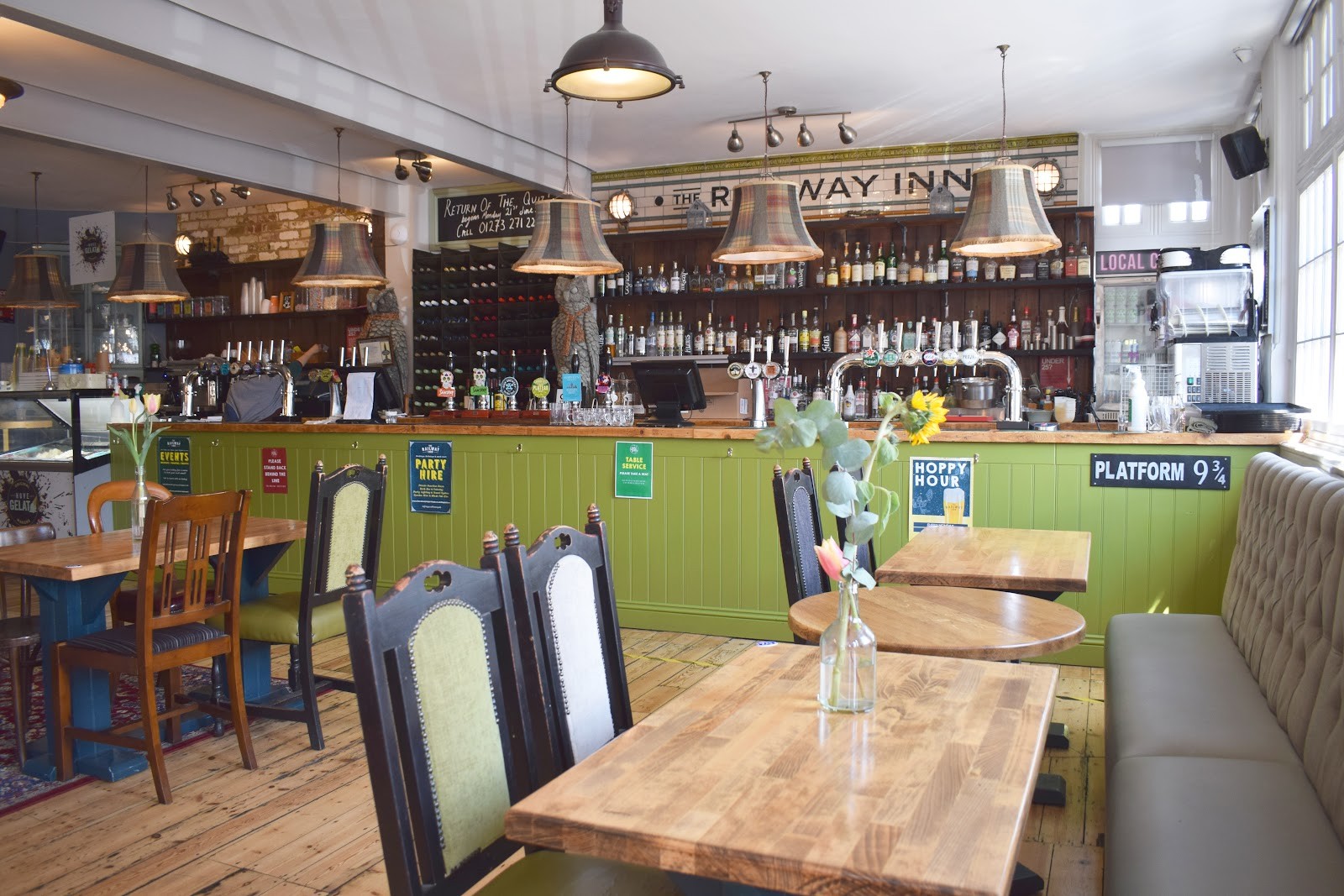 The Railway Inn: the place