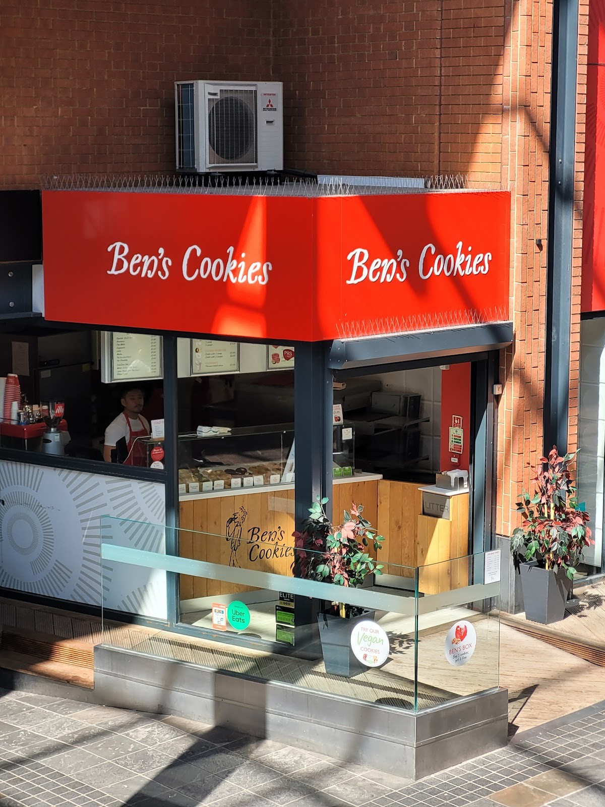 Ben's Cookies: the place