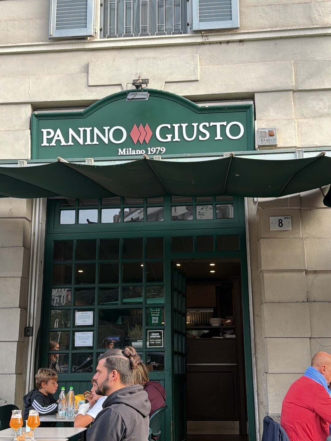 Panino Giusto: the place