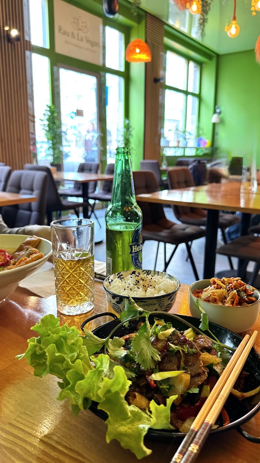 RAU & LA Vegan: food & drinks