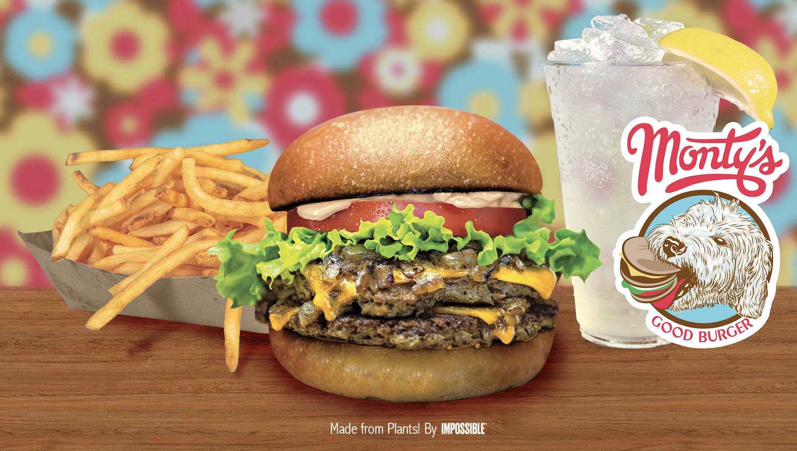 Monty's Good Burger Koreatown: food & drinks