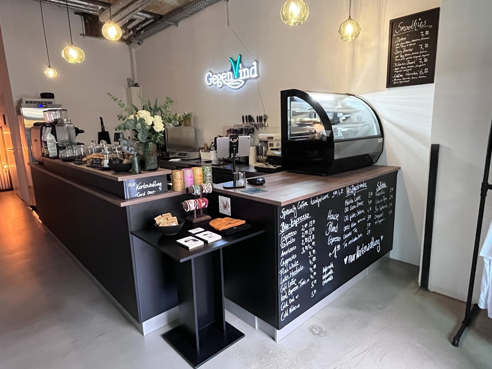 Café GegenVind 100% plant-based: the place