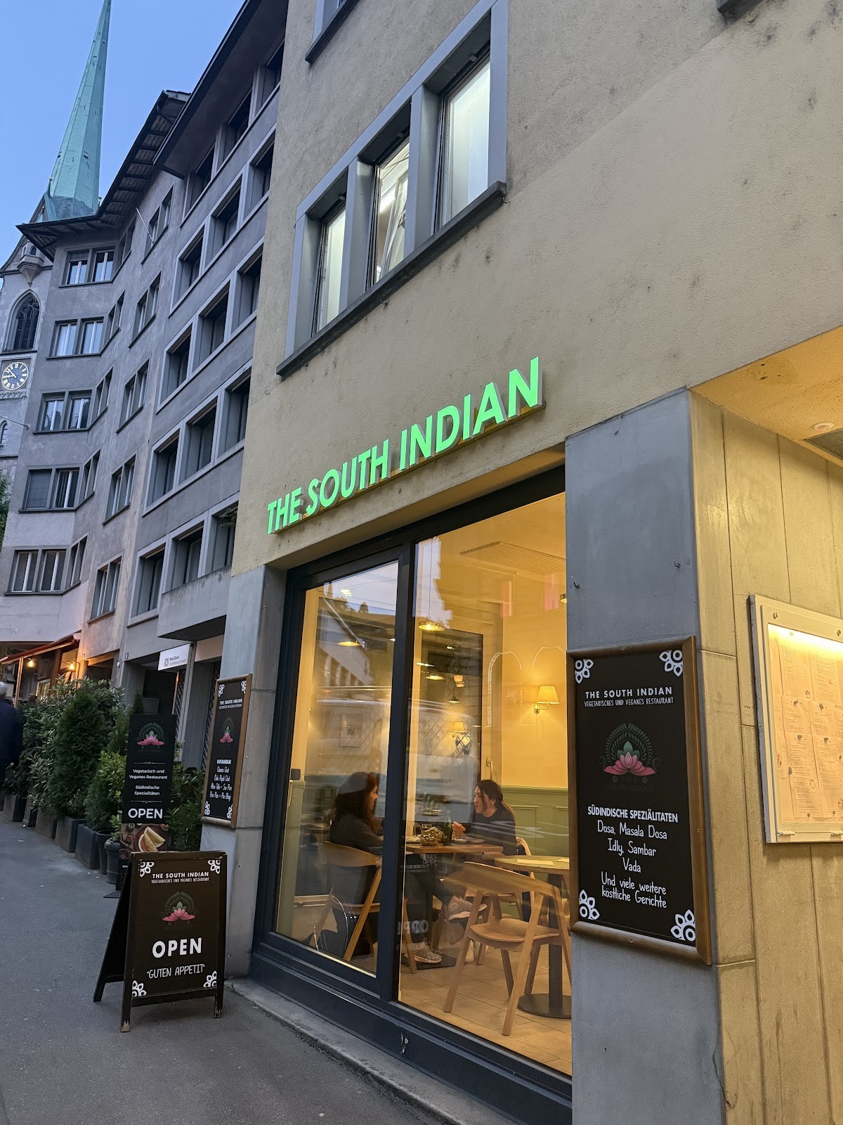 The South Indian - Vegetarian Restaurant: the place