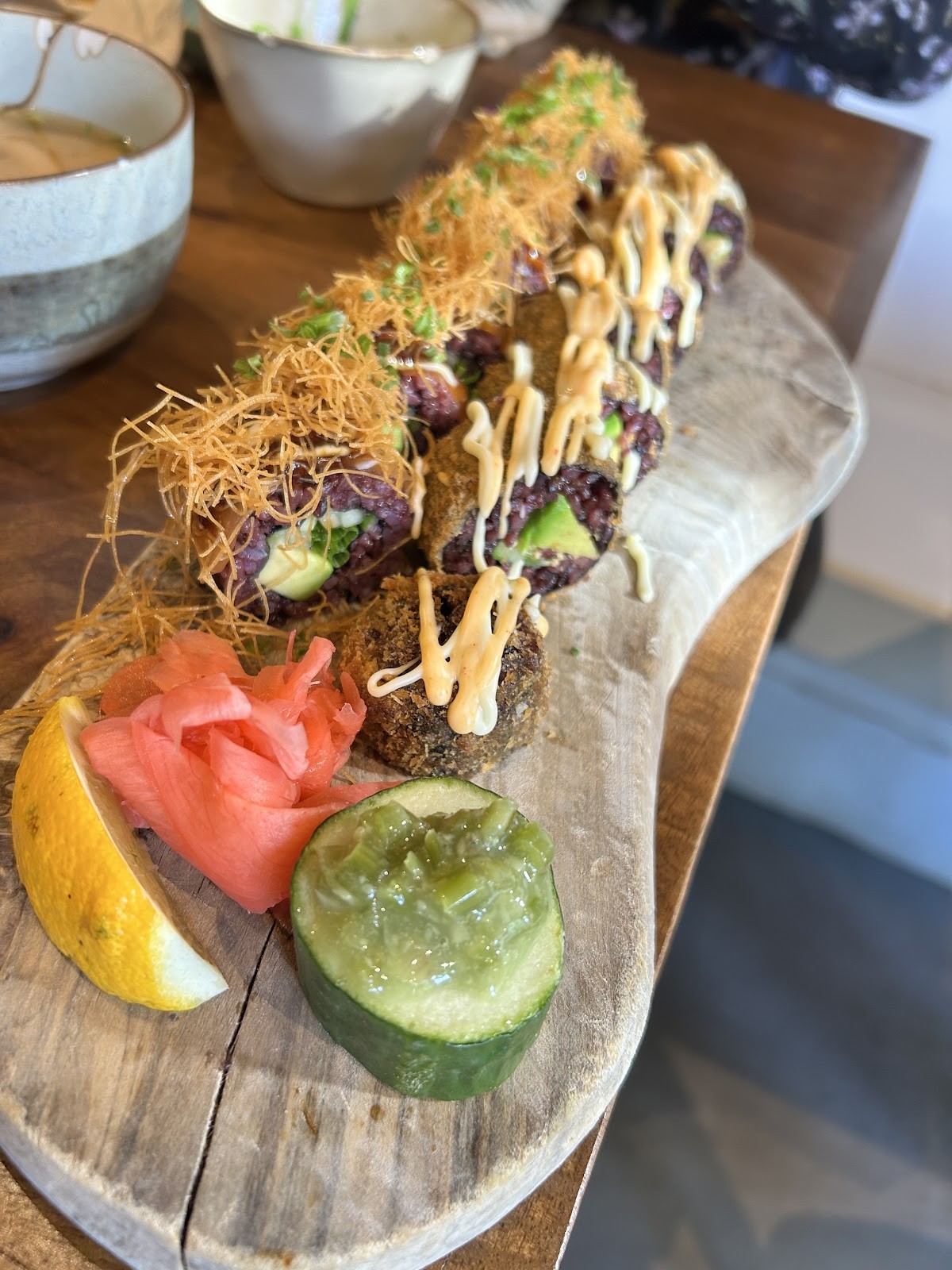Vegan Sushi Bar: food & drinks