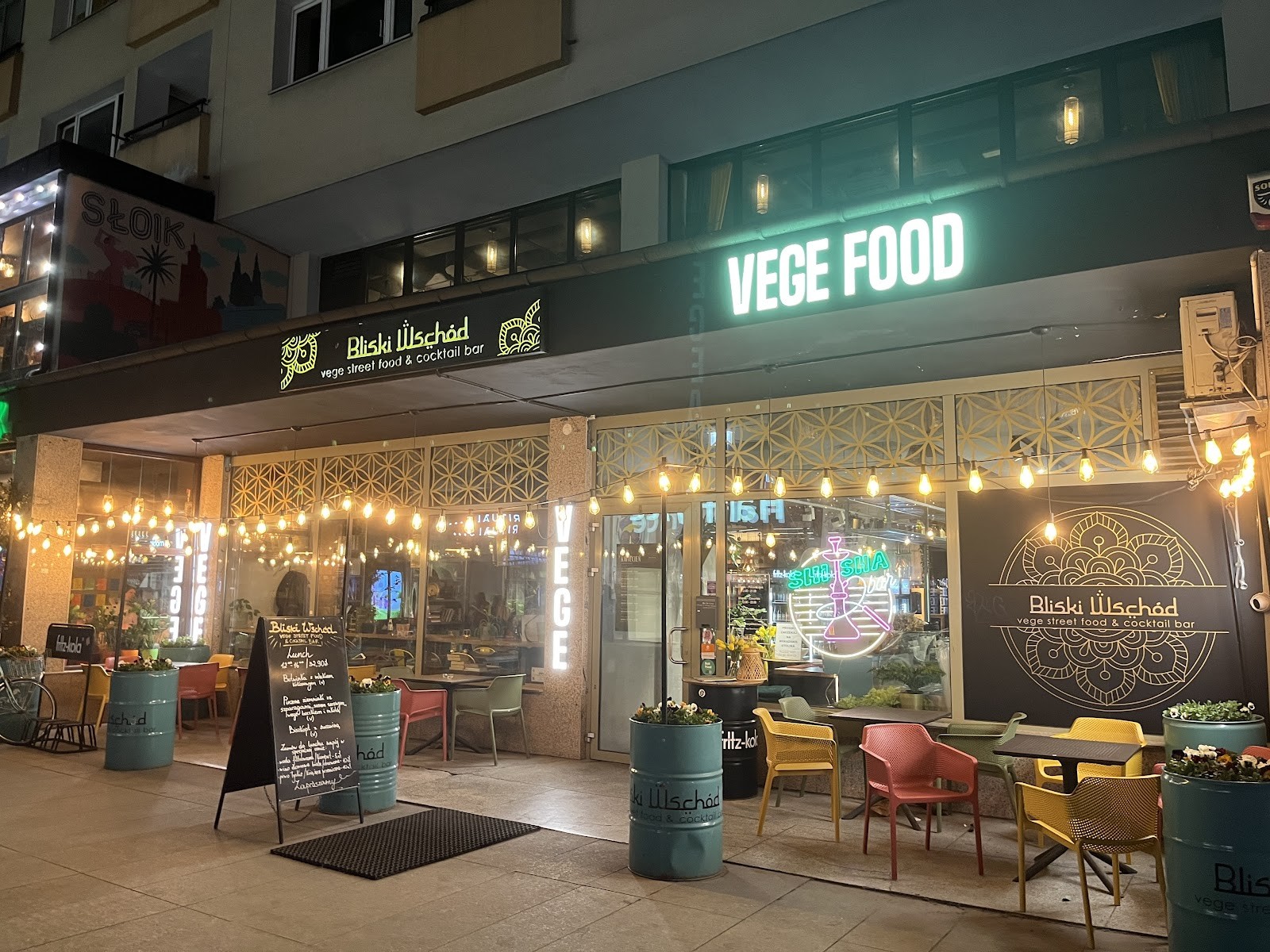 Bliski Wschód Vege Street Food&Cocktail Bar: the place
