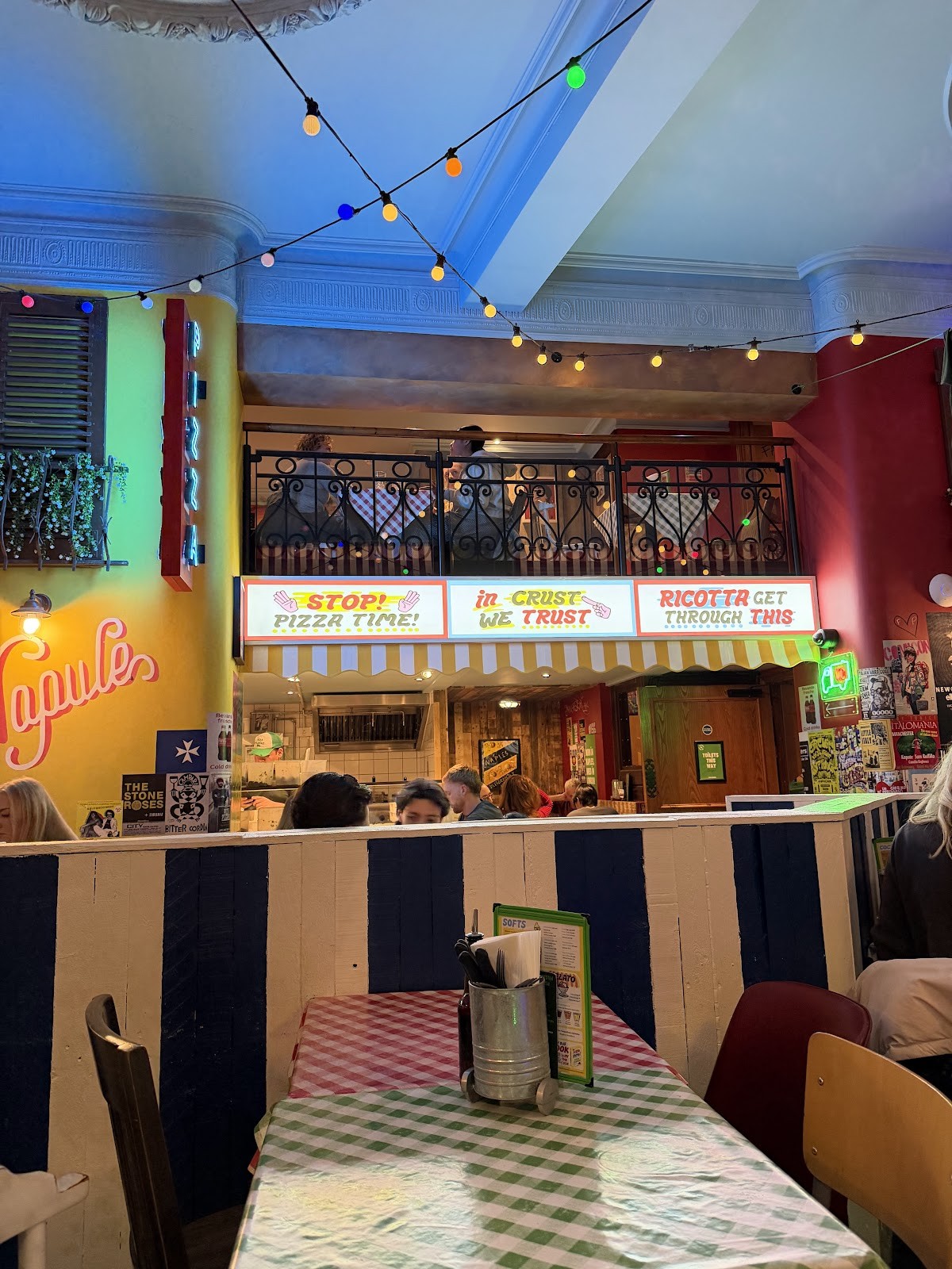 Pizza Pilgrims Manchester: the place
