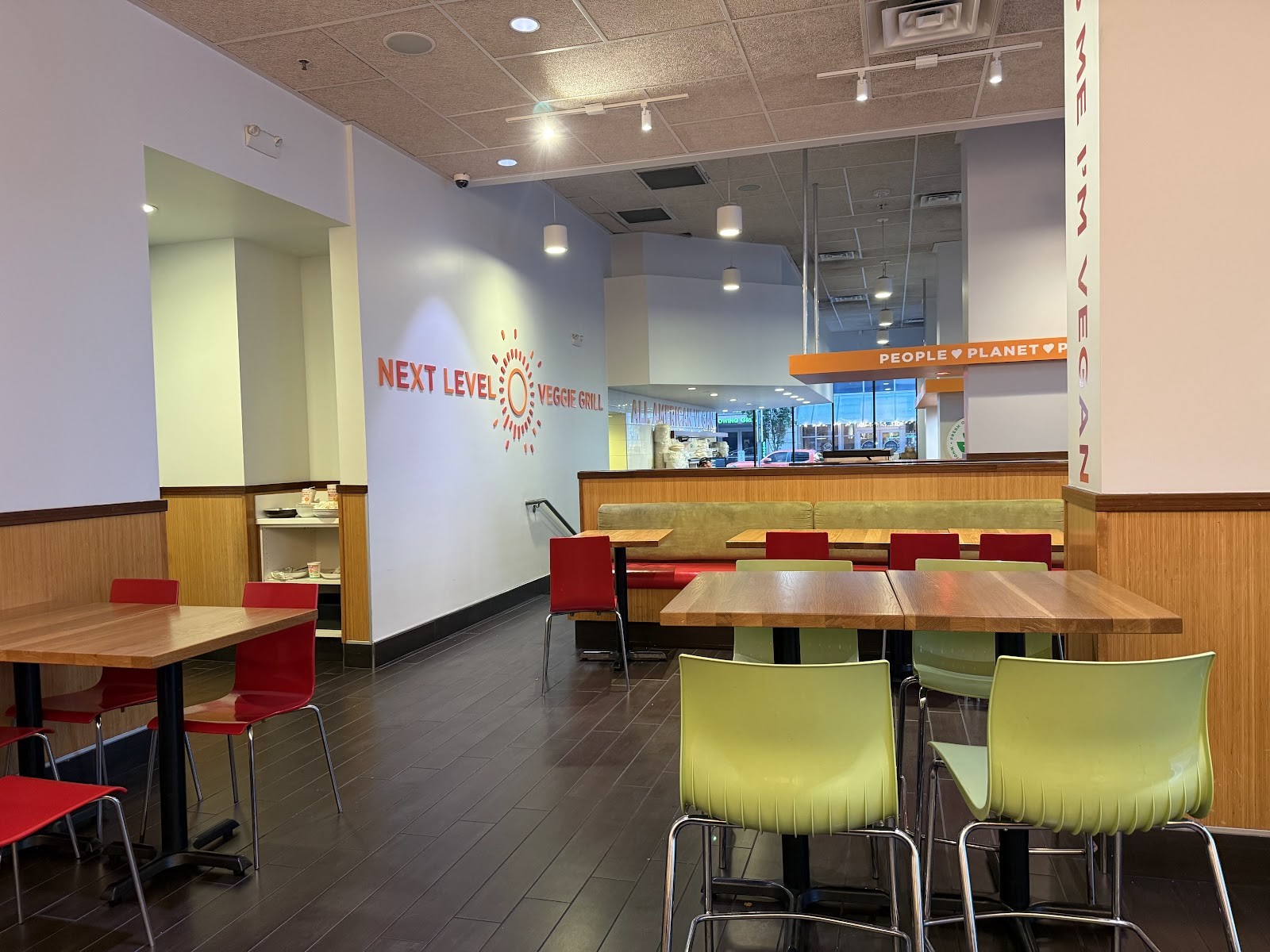 Next Level Veggie Grill: the place