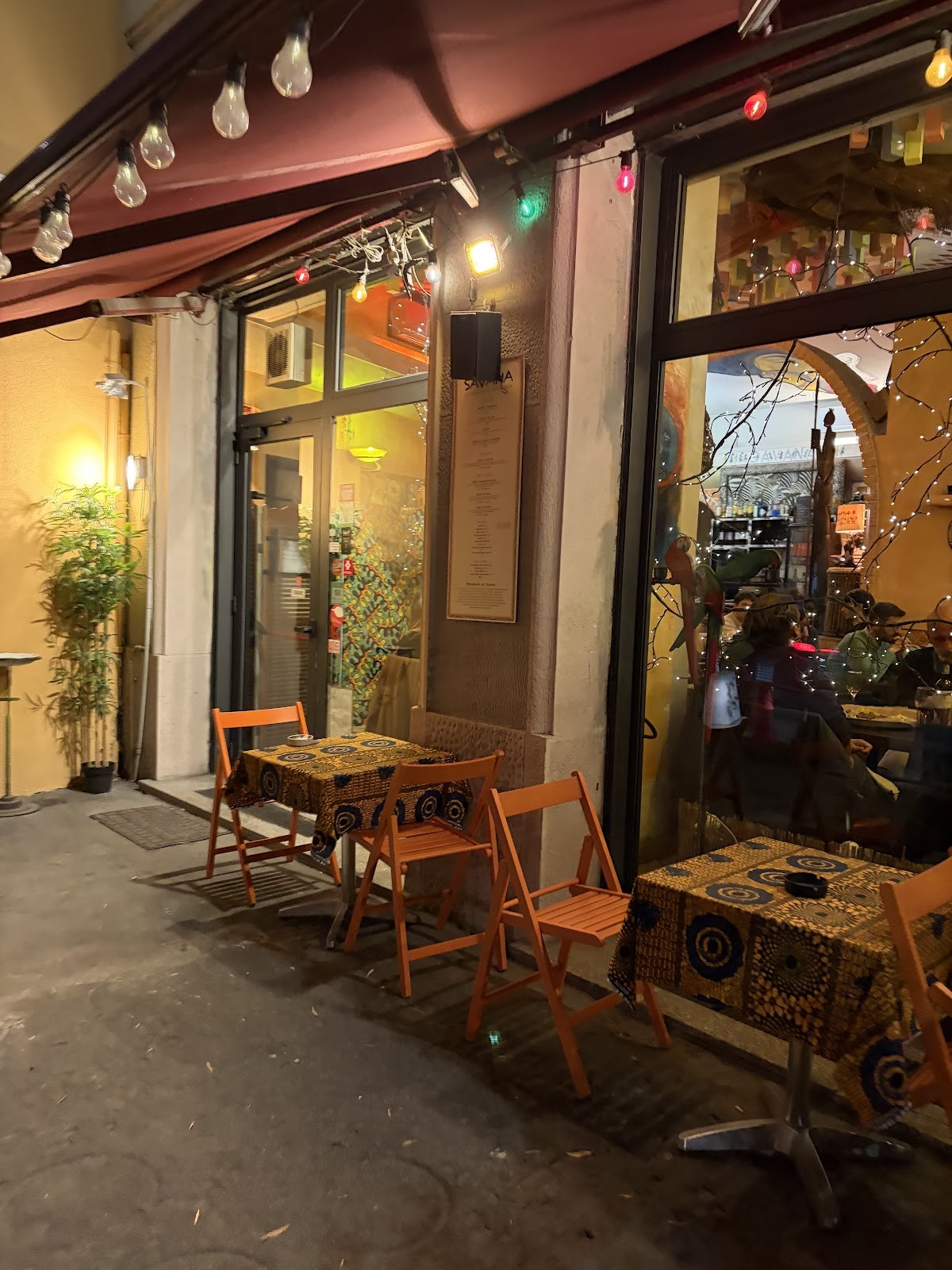 Savana Ristorante Eritreo: the place