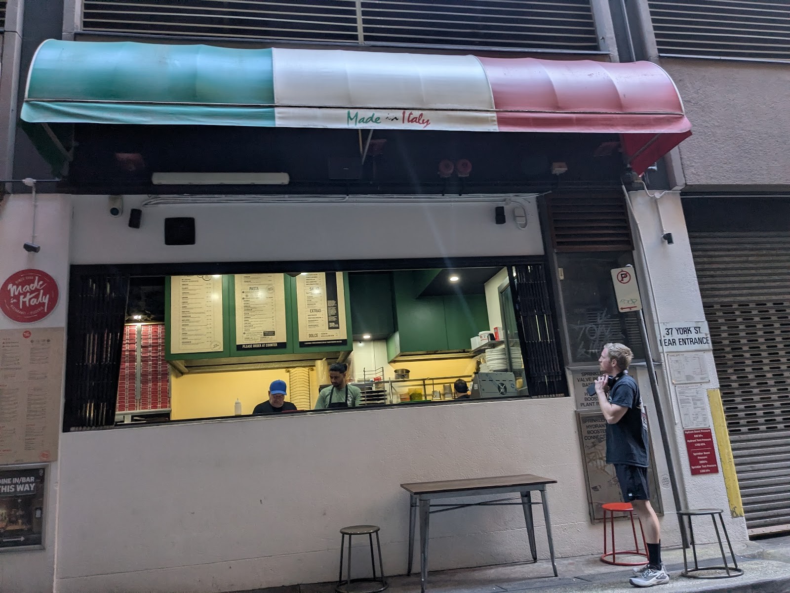 Made in Italy Sydney CBD: the place