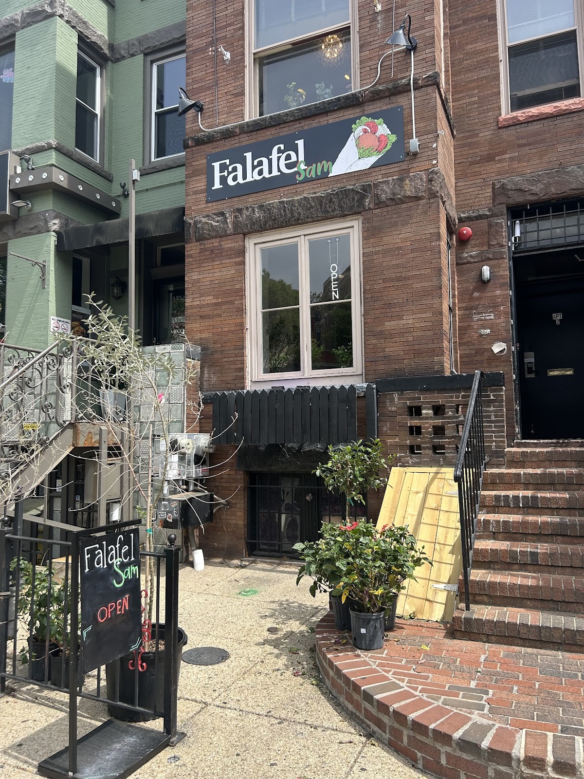Falafel Sam: the place