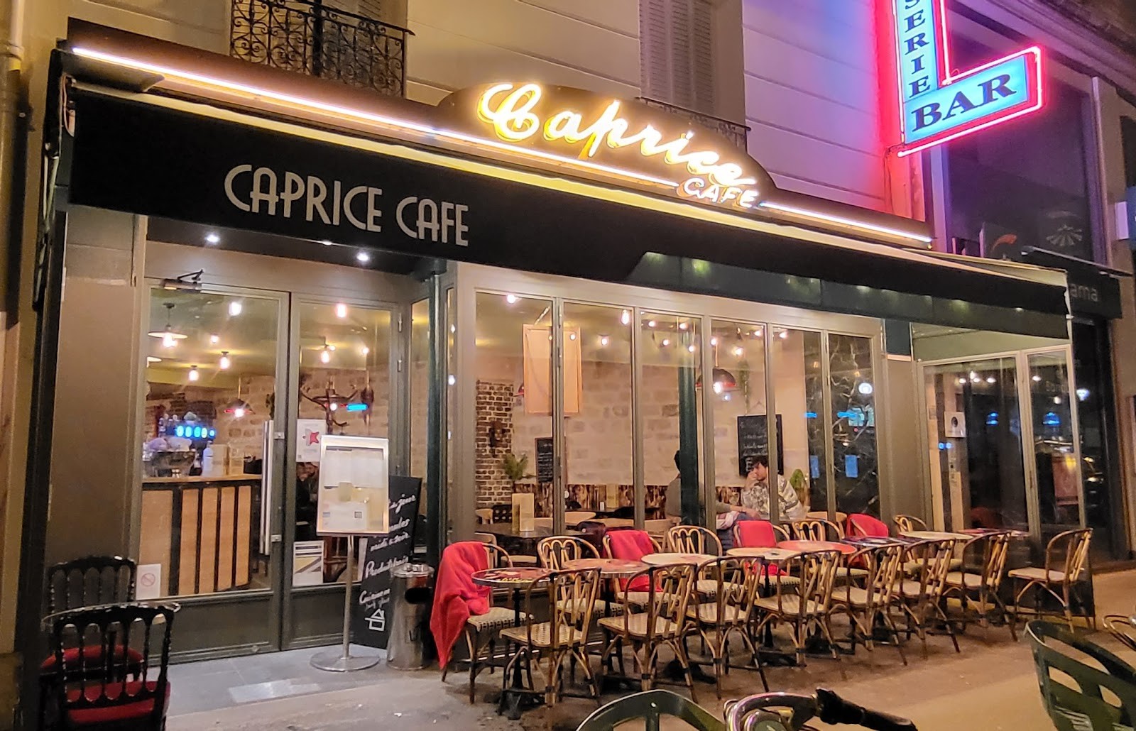 Caprice Café: the place