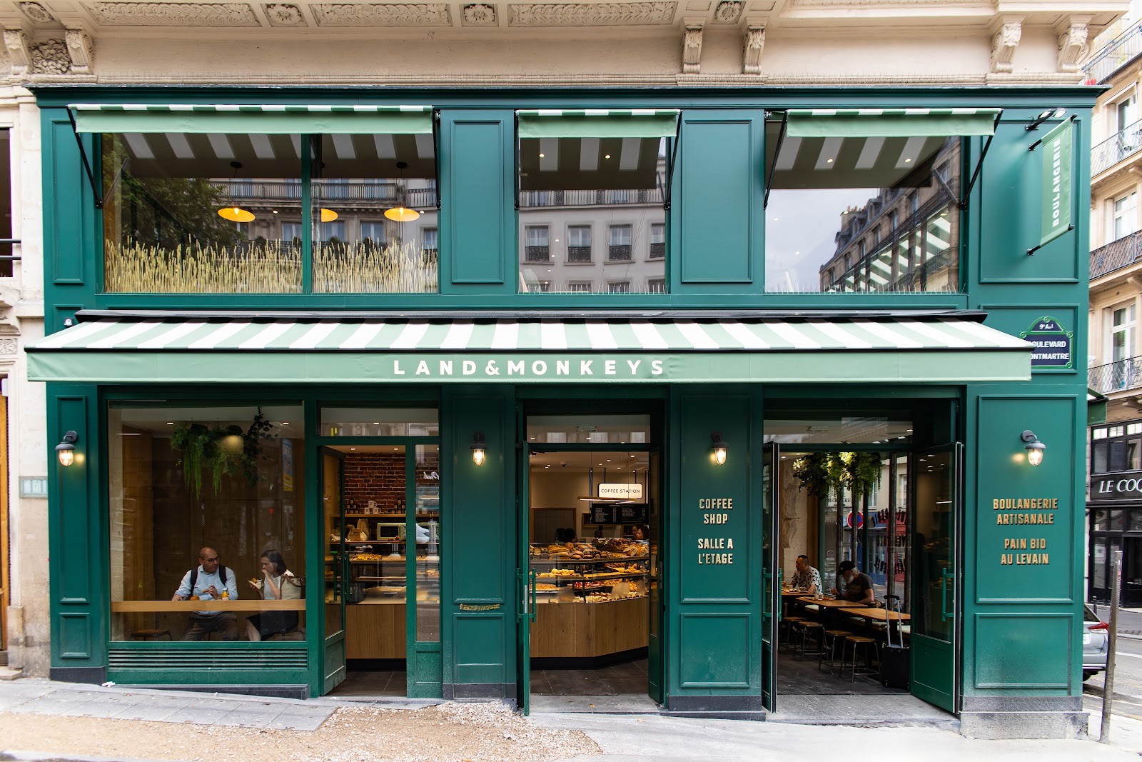 Land&Monkeys Grands Boulevards: the place
