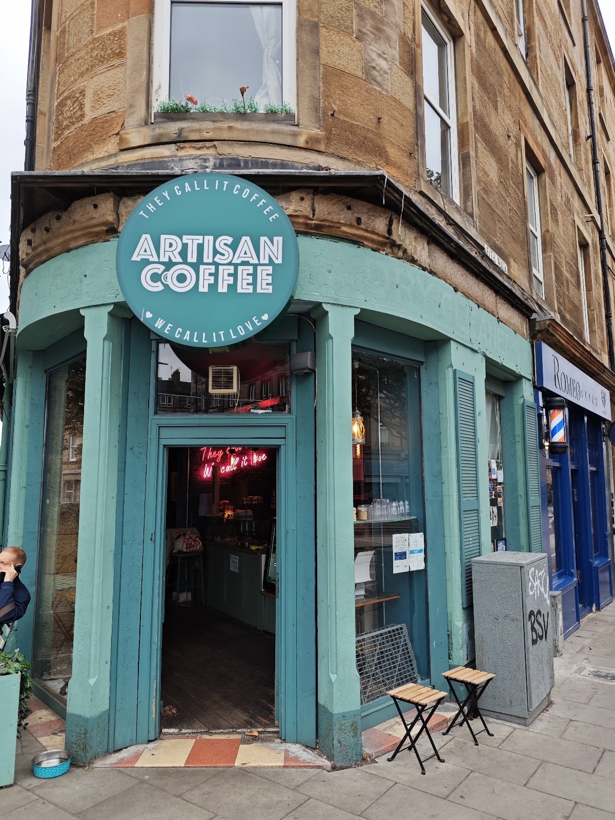 Artisan Coffee Leith: the place