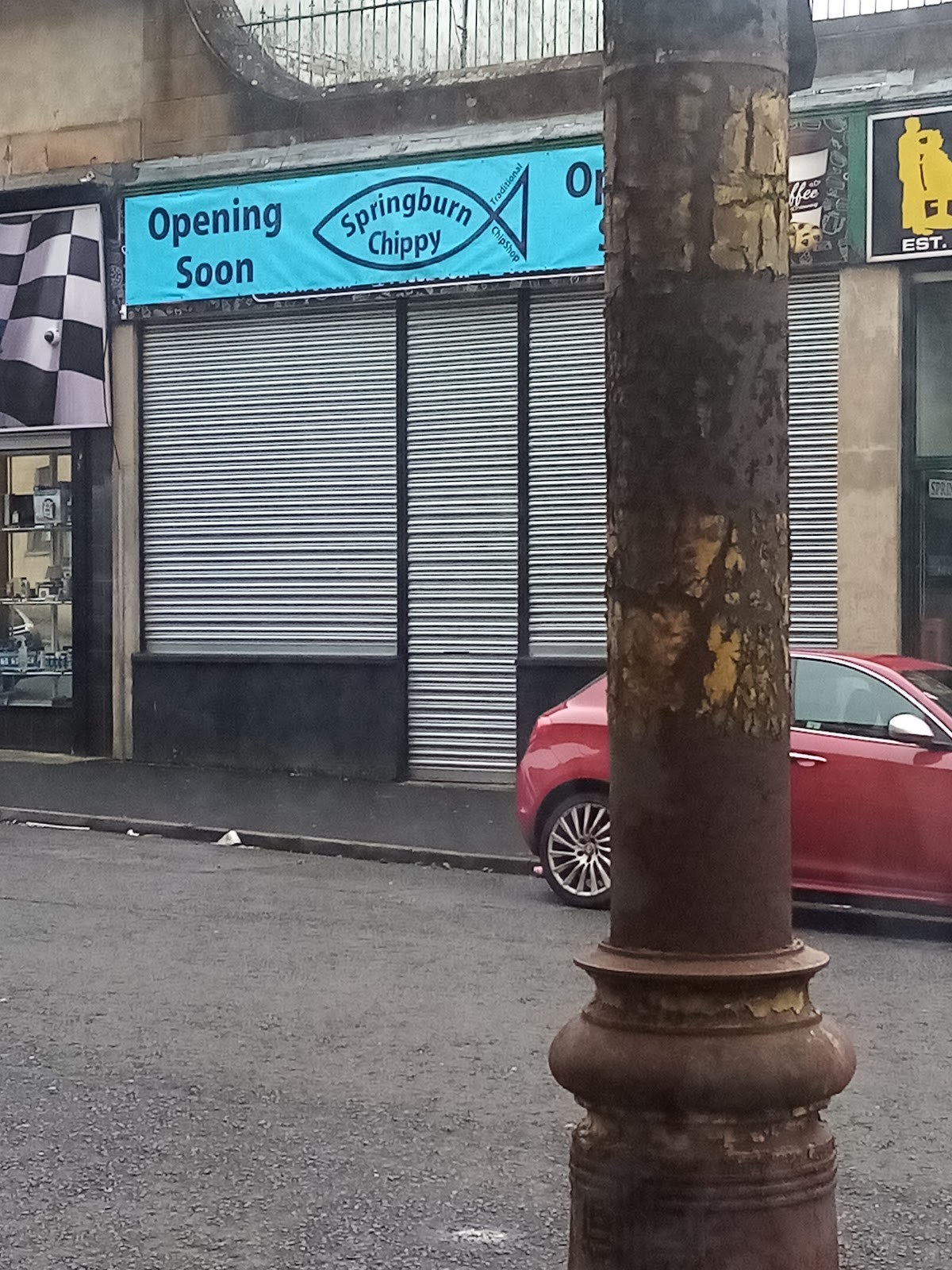 Springburn Chippy: the place