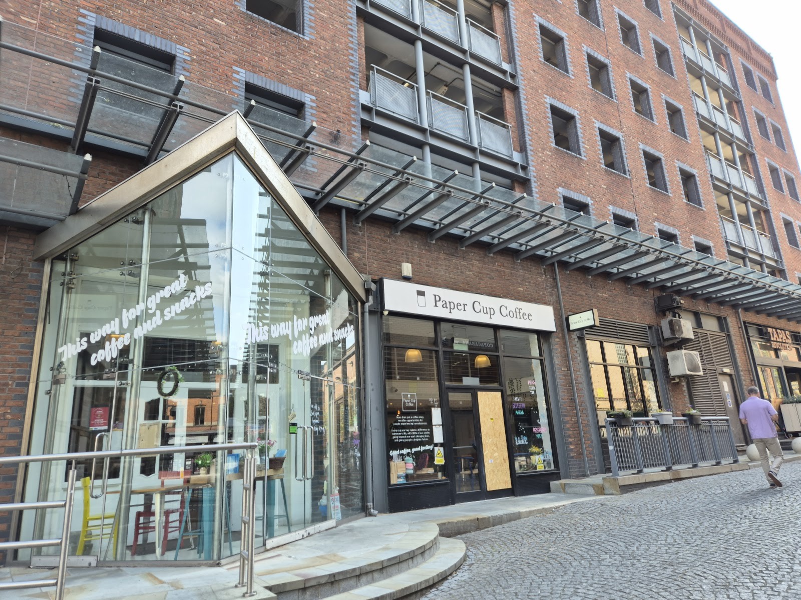 Paper Cup Coffee: the place