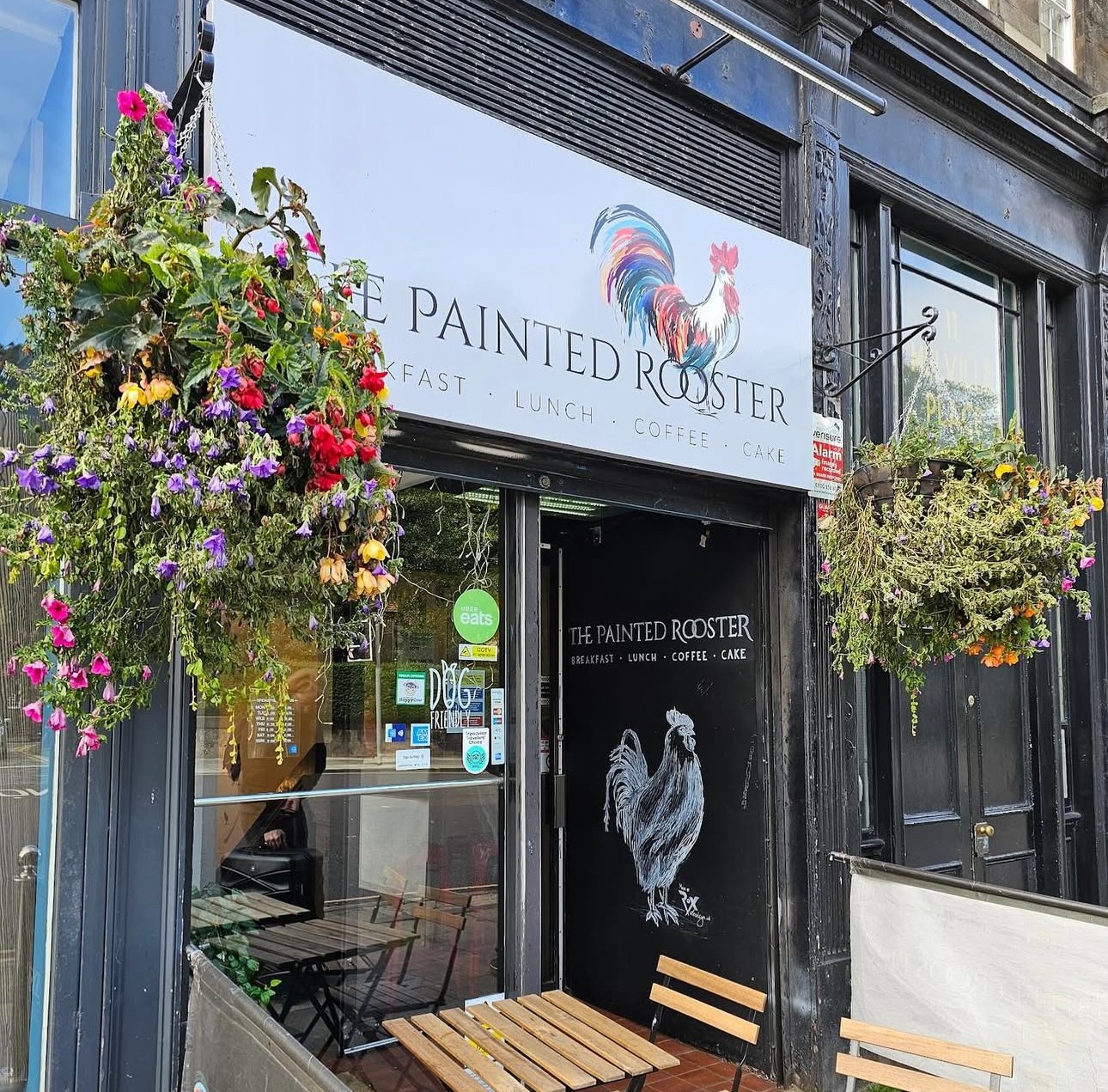 The Painted Rooster: the place