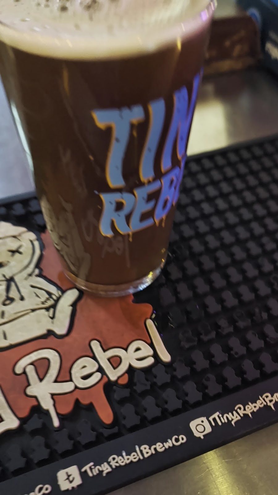 Tiny Rebel Cardiff: food & drinks