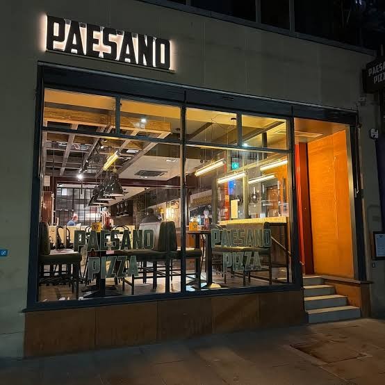Paesano Pizza: the place
