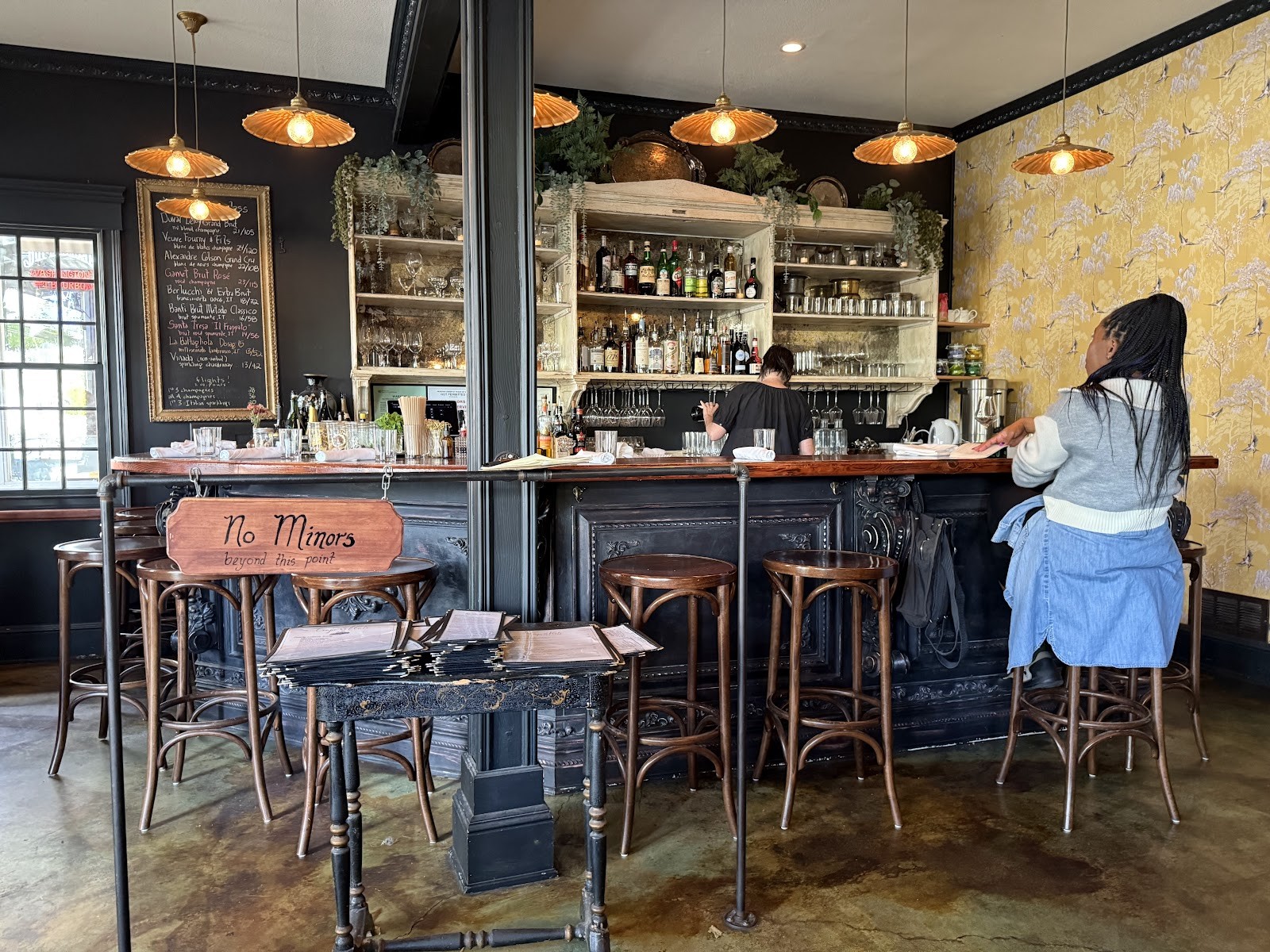 The Coupe & Flute: the place