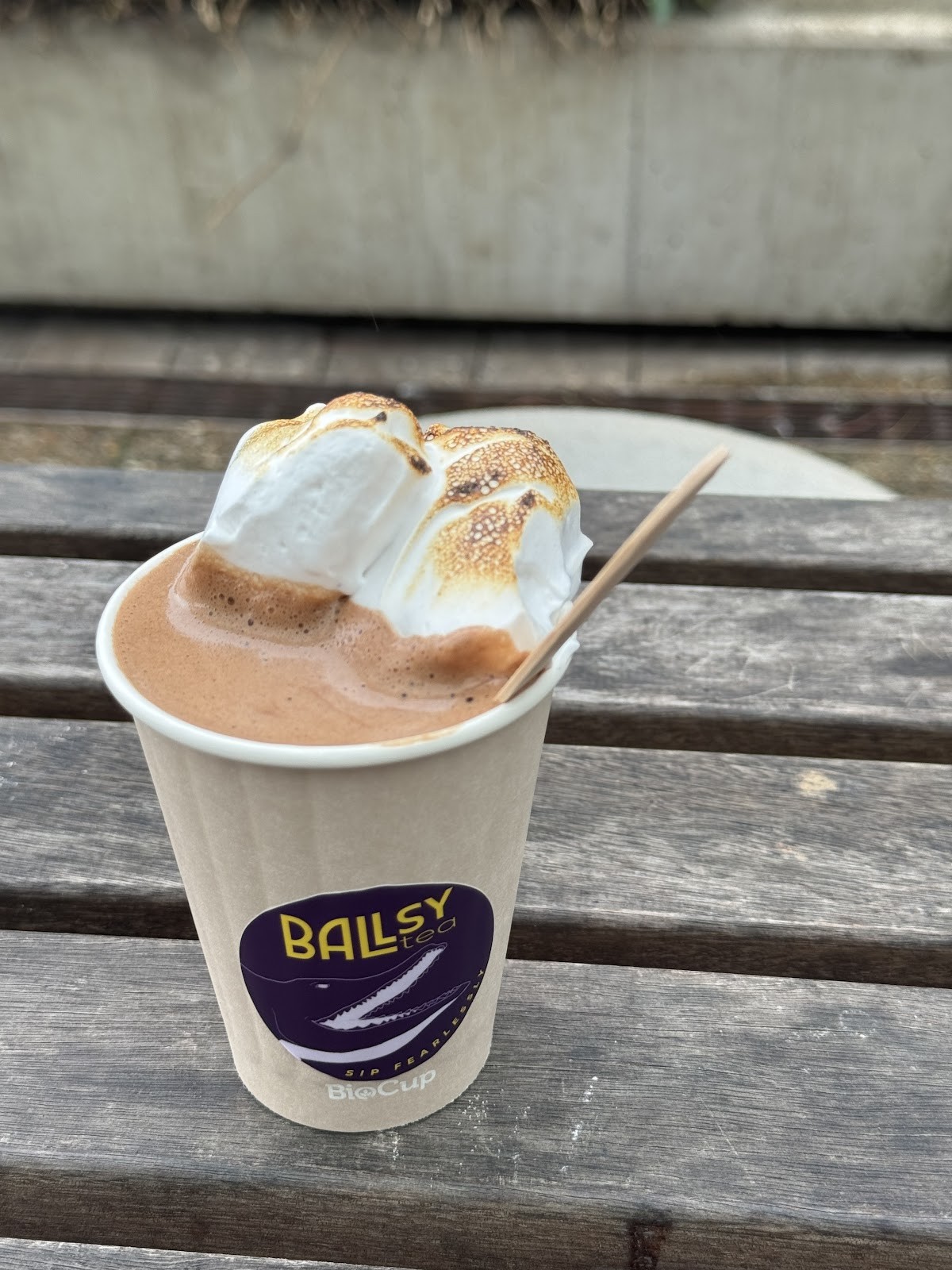 Ballsy Tea: food & drinks